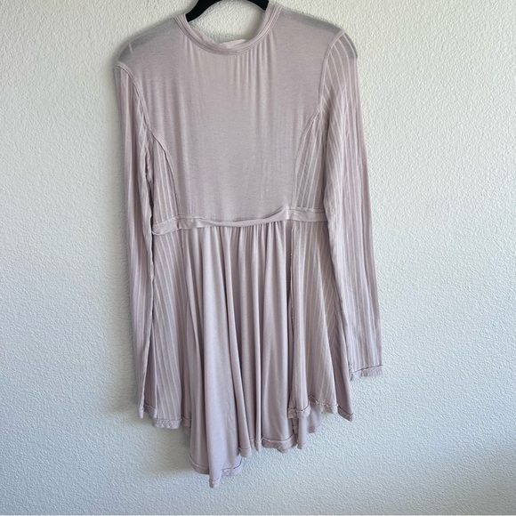 Free People Women’s Birdie Henley in Lilac - Picture 12 of 16